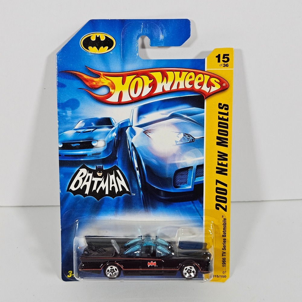 Hot Wheels Batman Batmobile Lot of 6 Arkham Asylum 1966 TV Series New 2004-14 - Picture 6 of 10
